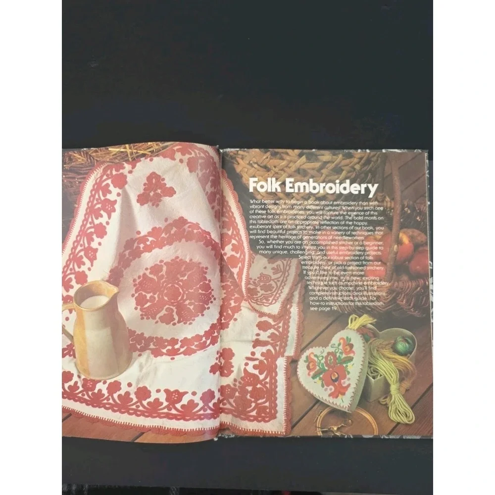 Better Homes And Gardens Embroidery‎ Vintage 1978 Hardcover Book Ed Gerald Knox